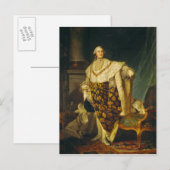 Louis XVI King in Coronation Robes Briefkaart (Voorkant / Achterkant)