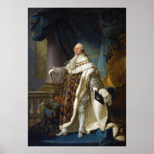 Louis XVI King of France and Navarra (1754-1793) Poster (Voorkant)