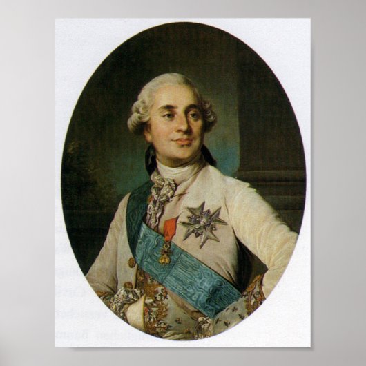 Louis XVI King of France Poster (Voorkant)