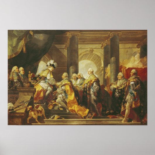 Louis XVI King of France Poster (Voorkant)