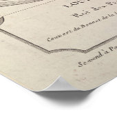 Louis XVI met een frygiaans bonnet Poster (Hoek)