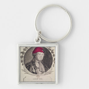 Louis XVI met een frygiaans bonnet Sleutelhanger