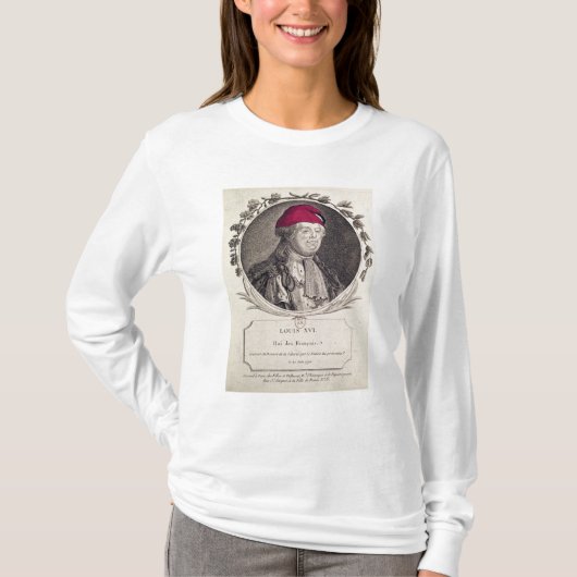 Louis XVI met een frygiaans bonnet T-shirt (Voorkant)