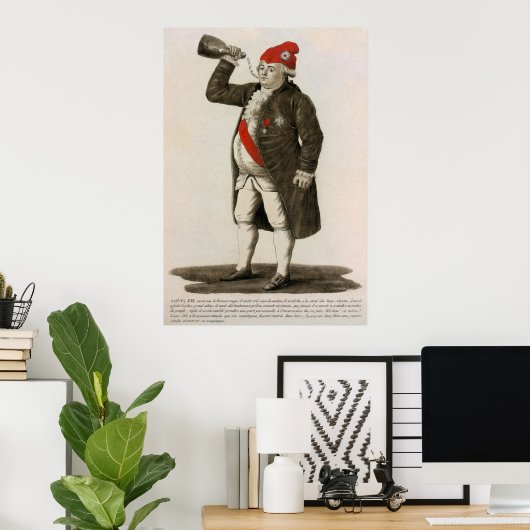 Louis XVI Poster (Thuiskantoor)