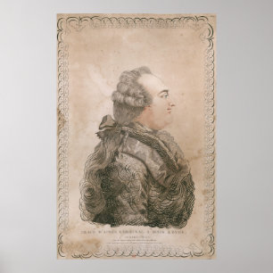 Louis XVI van Frankrijk door Joseph Bernard Poster