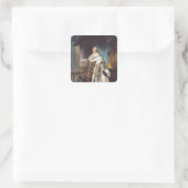 Louis XVI Vierkante Sticker (Tas)
