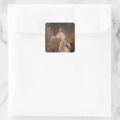 Louis XVI Vierkante Sticker (Tas)