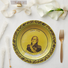 Louis XVIII Papieren Bordje