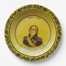 Louis XVIII Papieren Bordje