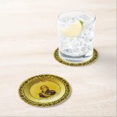 Louis XVIII Ronde Kartonnen Onderzetter (Insitu)