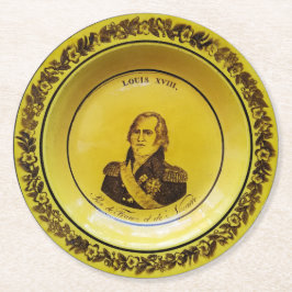 Louis XVIII Ronde Kartonnen Onderzetter