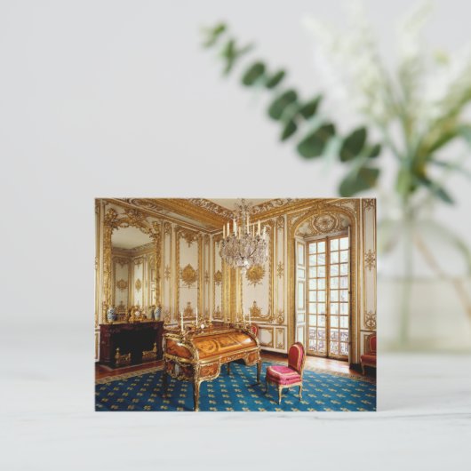 Louis XV's Private Study, 1753-60 Briefkaart (Staand voorkant)