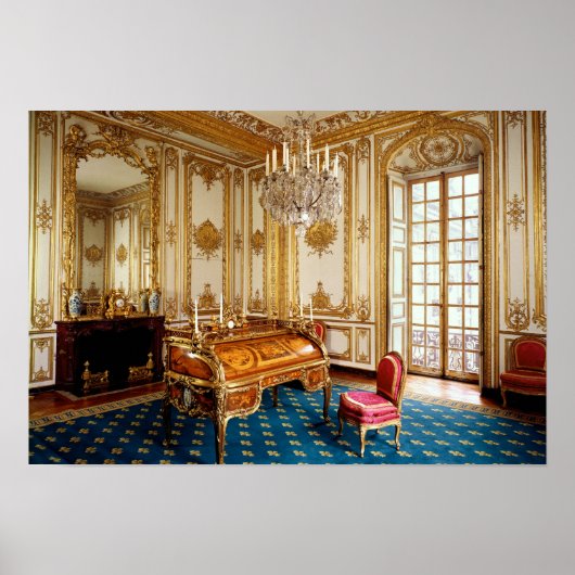 Louis XV's Private Study, 1753-60 Poster (Voorkant)