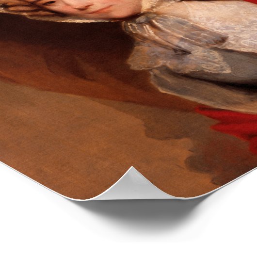 Louisa Adams Portrait Poster (Hoek)