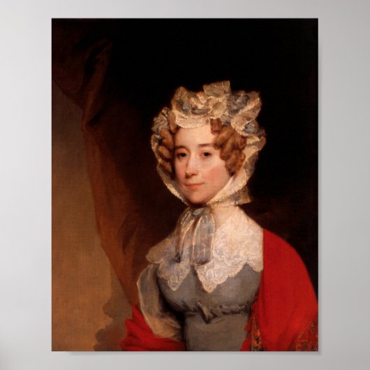 Louisa Adams Portrait Poster (Voorkant)