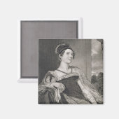 Louisa Catherine Adams (1775-1852) engraved by G.F Magneet (Voorkant / Achterkant)