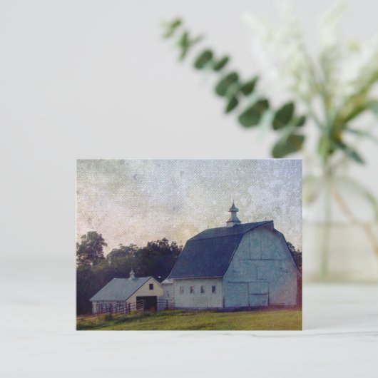 Louisa County Barns Briefkaart (Staand voorkant)