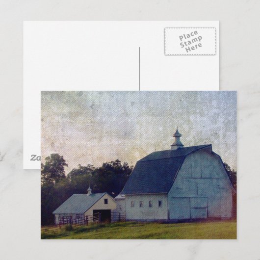 Louisa County Barns Briefkaart (Voorkant / Achterkant)