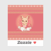 Louisa de Kangoeroe Schattig Sticker (Vel)