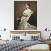 Louisa Hargreaves Canvas Afdruk (Insitu (Slaapkamer))