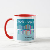 Louisa May Alcott Coffee Quote (Square logo) Mok (Links)
