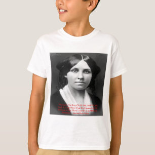 Louisa May Alcott "Geld is kwaad" Wijsheid Citaat  T-shirt