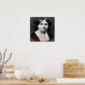 Louisa May Alcott "Little Kingdom" Wisdom Quote Poster (Keuken)