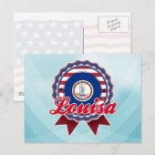 Louisa, VA Briefkaart (Voorkant / Achterkant)