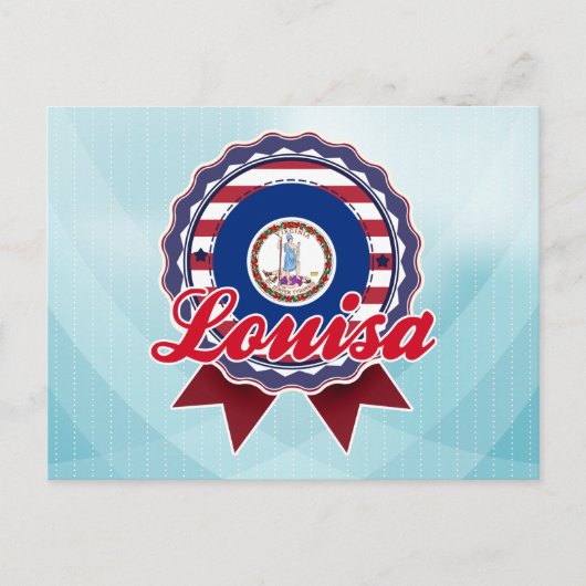 Louisa, VA Briefkaart (Voorkant)