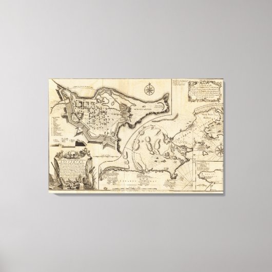 Louisburg Canvas Afdruk (Voorkant)