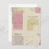 Louisburg, Somerset, Fontana, Kansas Briefkaart (Voorkant / Achterkant)