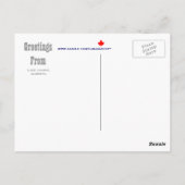 Louise Alberta Canada Briefkaart (Achterkant)