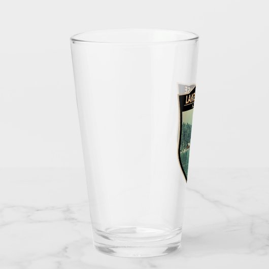 Louise Alberta Canada Travel Art  Glas (Rechts)