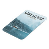 Louise Alberta Canada Travel Art  Magneet (Linkerzijde)