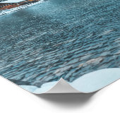 Louise Alberta Canada Travel Art  Poster (Hoek)