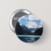Louise, Alberta pin Ronde Button 5,7 Cm (Voorkant /achterkant)