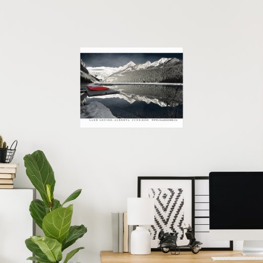 Louise, Alberta Poster (Thuiskantoor)