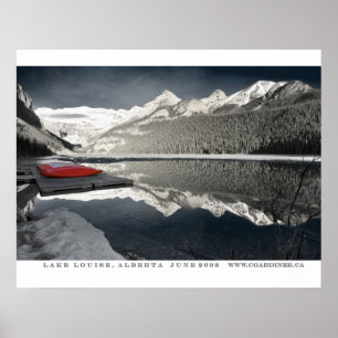 Louise, Alberta Poster