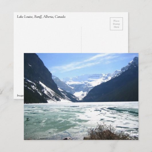 Louise, Banff, Alberta, Canada Briefkaart (Voorkant / Achterkant)