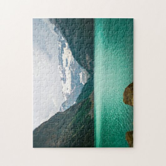 Louise Banff Alberta. Jigzaag Puzzle Legpuzzel (Verticaal)