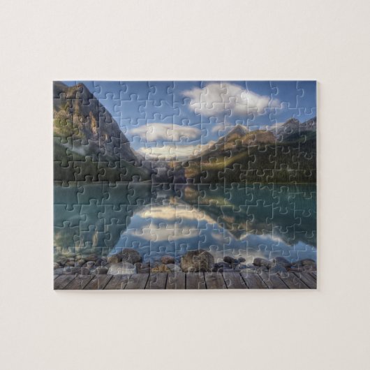 Louise bij zonsopgang, Nationaal Park Banff; Legpuzzel (Horizontaal)