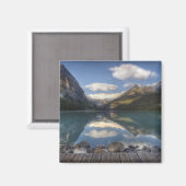 Louise bij zonsopgang, Nationaal Park Banff; Magneet (Voorkant / Achterkant)