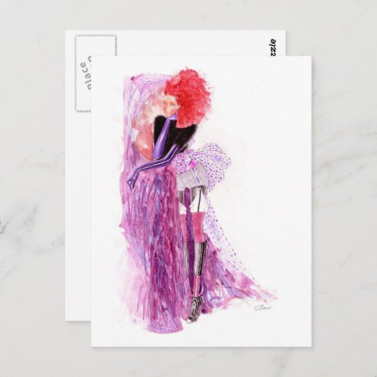 Louise Briefkaart (Voorkant / Achterkant)