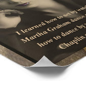 Louise Brooks  geïnspireerd Poster (Hoek)