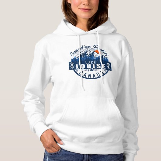 Louise - Canada -  Retro Sunset Hoodie (Voorkant)
