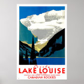 Louise, Canadees Rockies, Canada,  Poster (Voorkant)