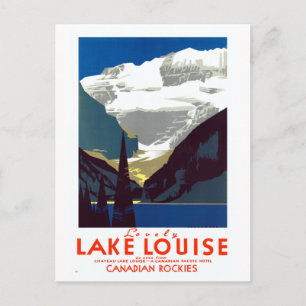 Louise Canadian Rockies Alberta Poste Briefkaart