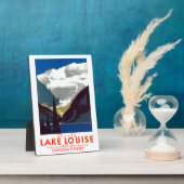 Louise Canadian Rockies Alberta Poste Fotoplaat (Zijkant)