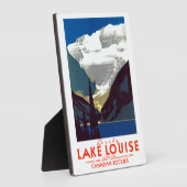 Louise Canadian Rockies Alberta Poste Fotoplaat (Zijkant)