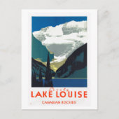 Louise Canadian Rockies Canada Briefkaart (Voorkant)